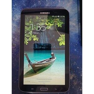Samsung Galaxy Tab 3 16GB Black Android Tablet Sprint Wifi SM-T217S W/keyboard